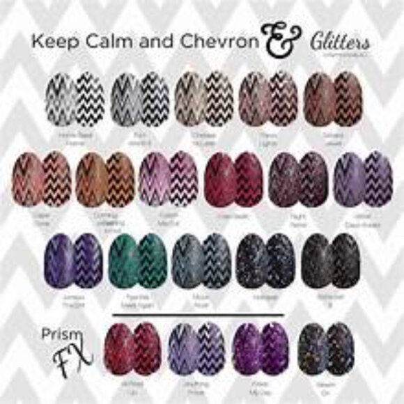 Keep Calm and Chevron Color Street Nail Polish Strips - Picture 4 of 4